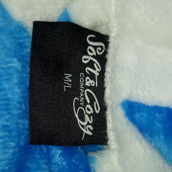 0117 Soft & Cozy Chevron Robe - Picture 6 of 7